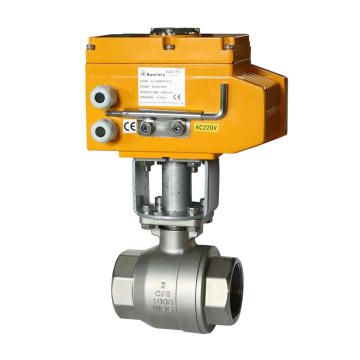 Electric Ball Valve --2 Way--High Temperature Thread Ball Valve